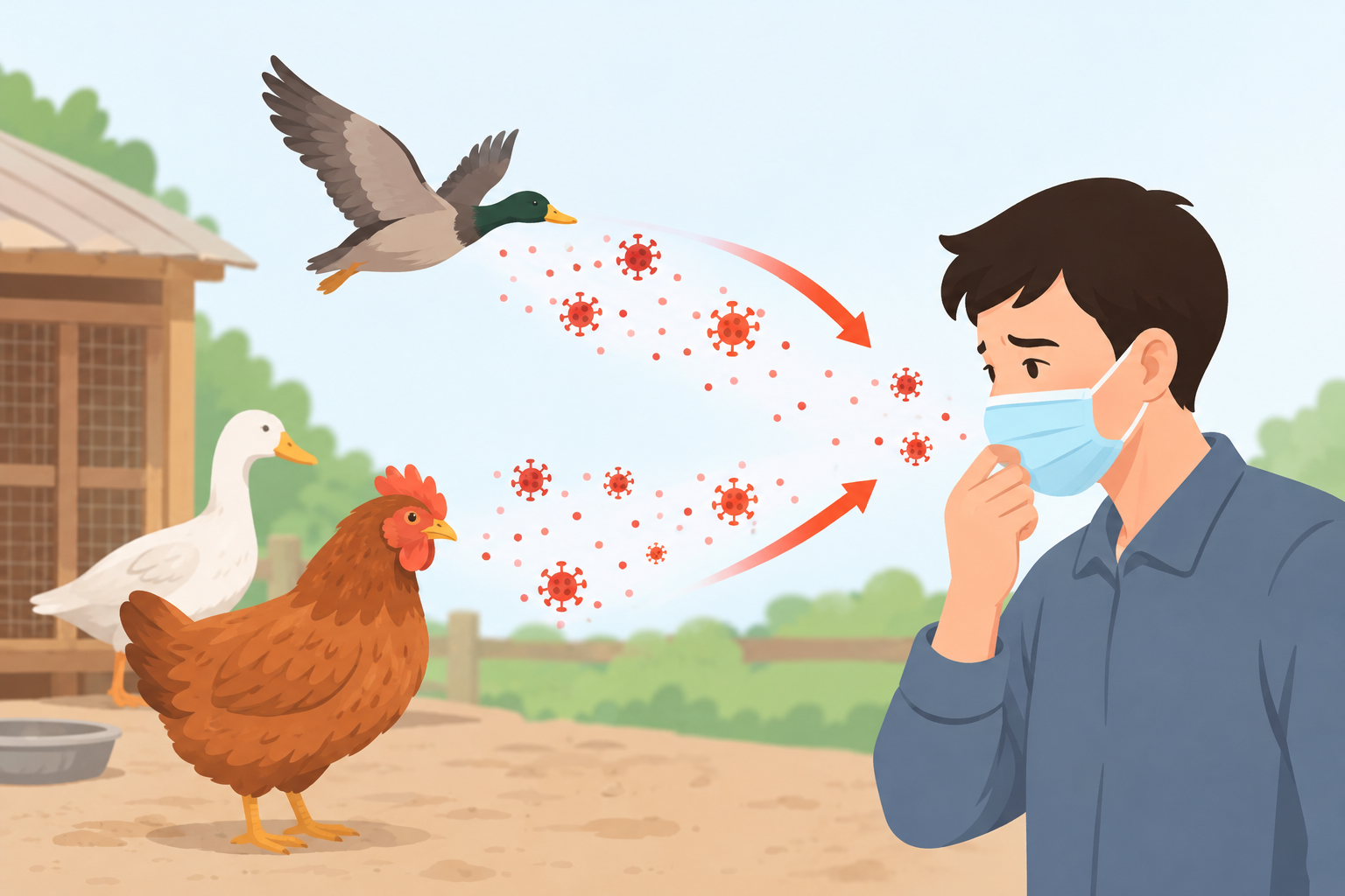 Cúm gia cầm độc lực cao: Những điều cần biết về nguy cơ lây sang người - Ảnh 2.
