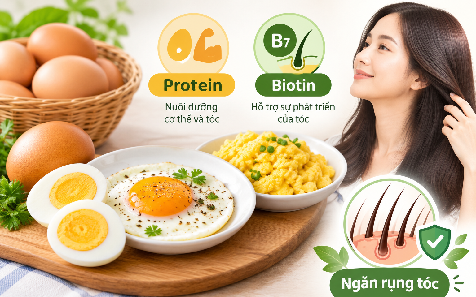 Rụng tóc bao nhiêu khi gội đầu là bình thường? 5 cách hạn chế rụng tóc - Ảnh 2.