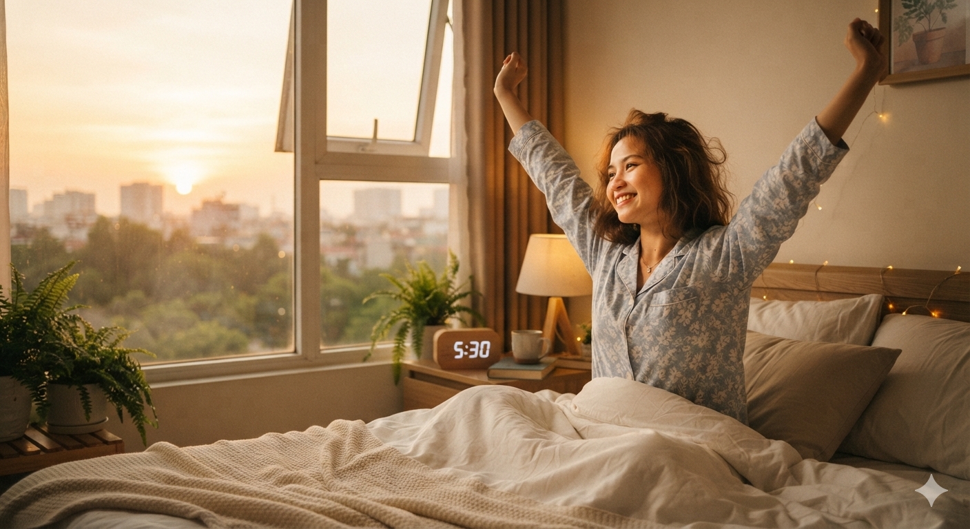 5 thói quen buổi sáng giúp bạn khỏe mạnh, minh mẫn- Ảnh 1.