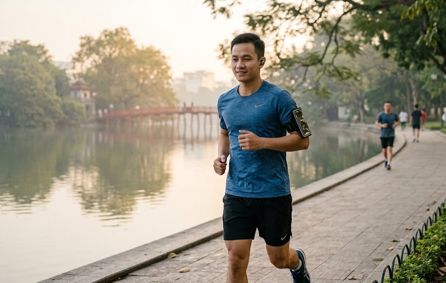 Vì sao nghe nhạc giúp tập thể dục dễ chịu hơn? - Ảnh 1.