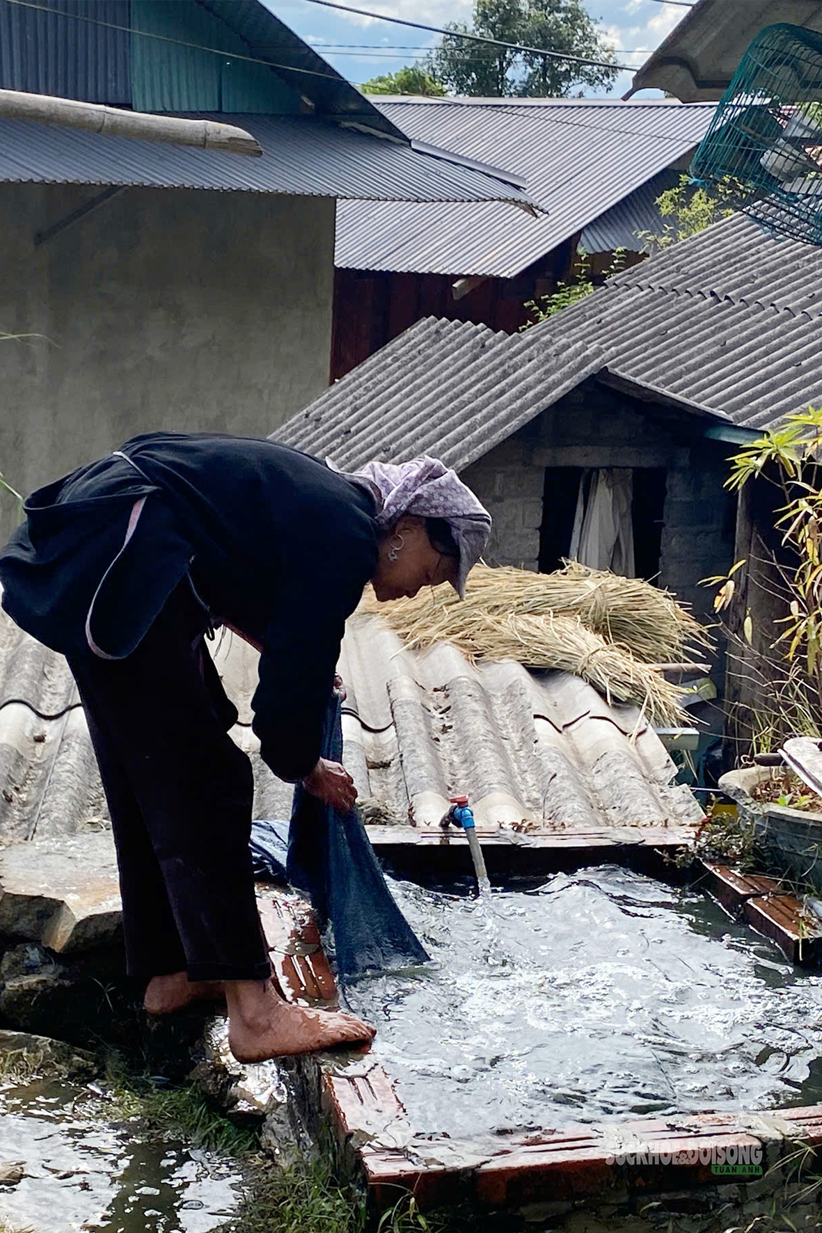 Giữ sắc chàm trên bản người Dao đầu bằng ở Sì Thâu Chải- Ảnh 3.