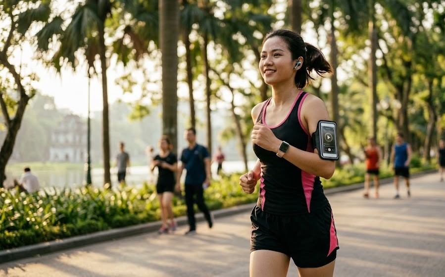 Nghe nhạc khi chạy bộ có thực sự giúp tăng hiệu suất tập luyện? - Ảnh 1.