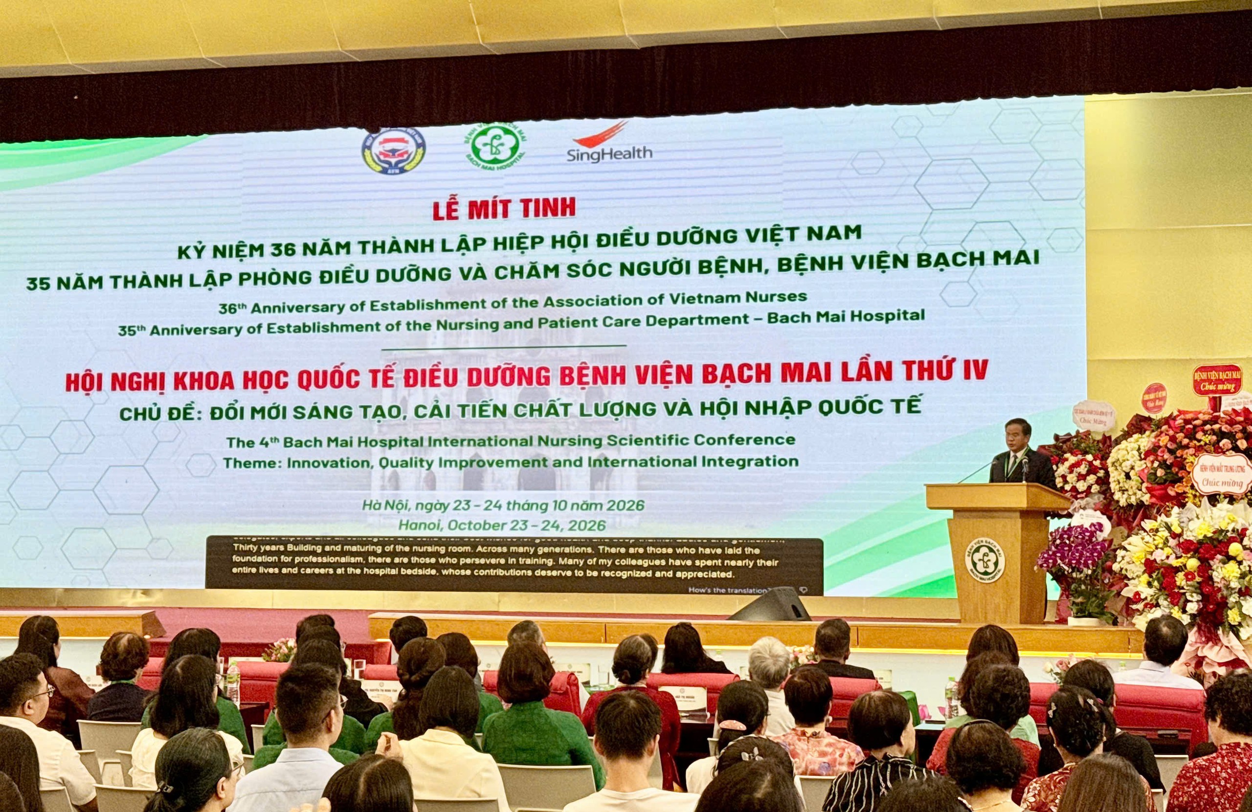 Giám đốc Bệnh viện Bạch Mai: 'Điều dưỡng là một phần không thể thiếu của thành công điều trị’- Ảnh 2.