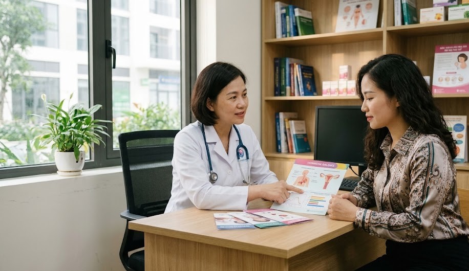 Rối loạn nội tiết tố nữ, các biện pháp giúp cải thiện triệu chứng khó chịu - Ảnh 2.