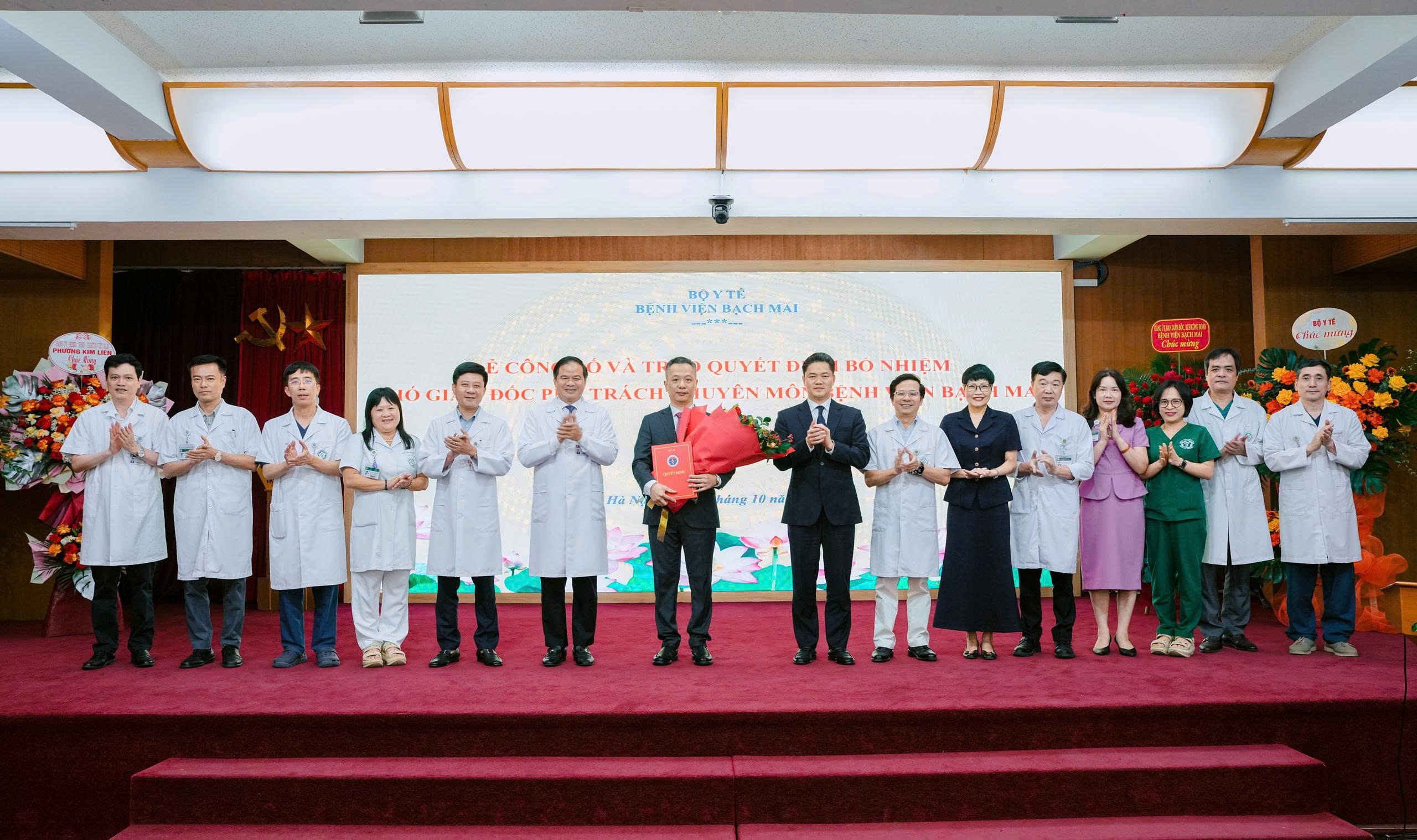 Bộ Y tế công bố quyết định bổ nhiệm Phó Giám đốc chuyên môn Bệnh viện Bạch Mai- Ảnh 3.