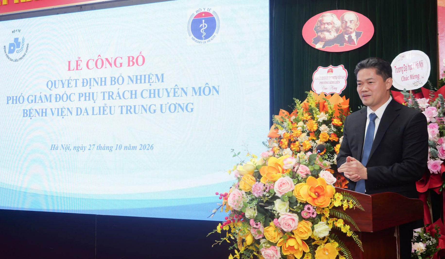 Bộ Y tế bổ nhiệm Phó Giám đốc chuyên môn Bệnh viện Da liễu Trung ương- Ảnh 2.