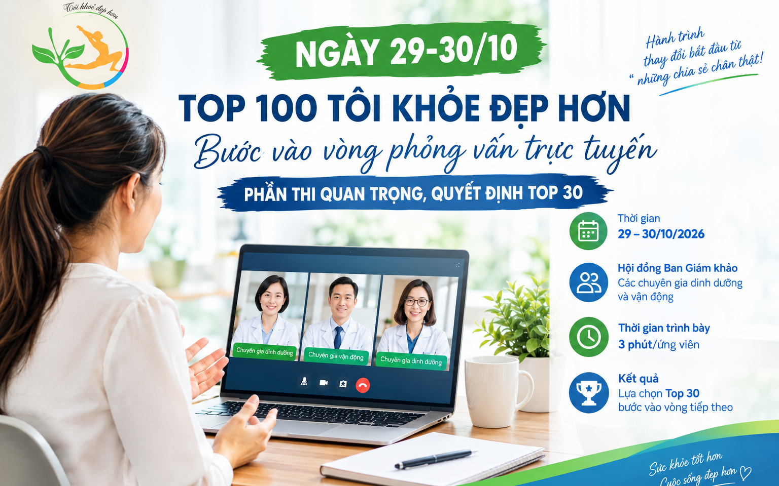Ứng viên Tôi khỏe đẹp hơn bước vào chặng đua quyết định giành suất vào TOP30 - Ảnh 8.