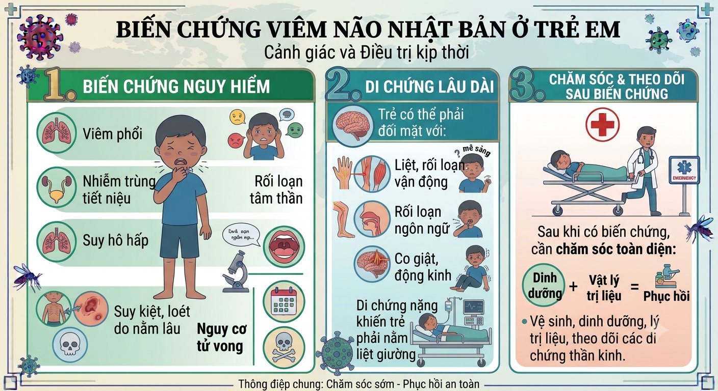 Viêm não Nhật Bản ở trẻ em: Nhận biết sớm, phòng ngừa biến chứng nguy hiểm - Ảnh 4.