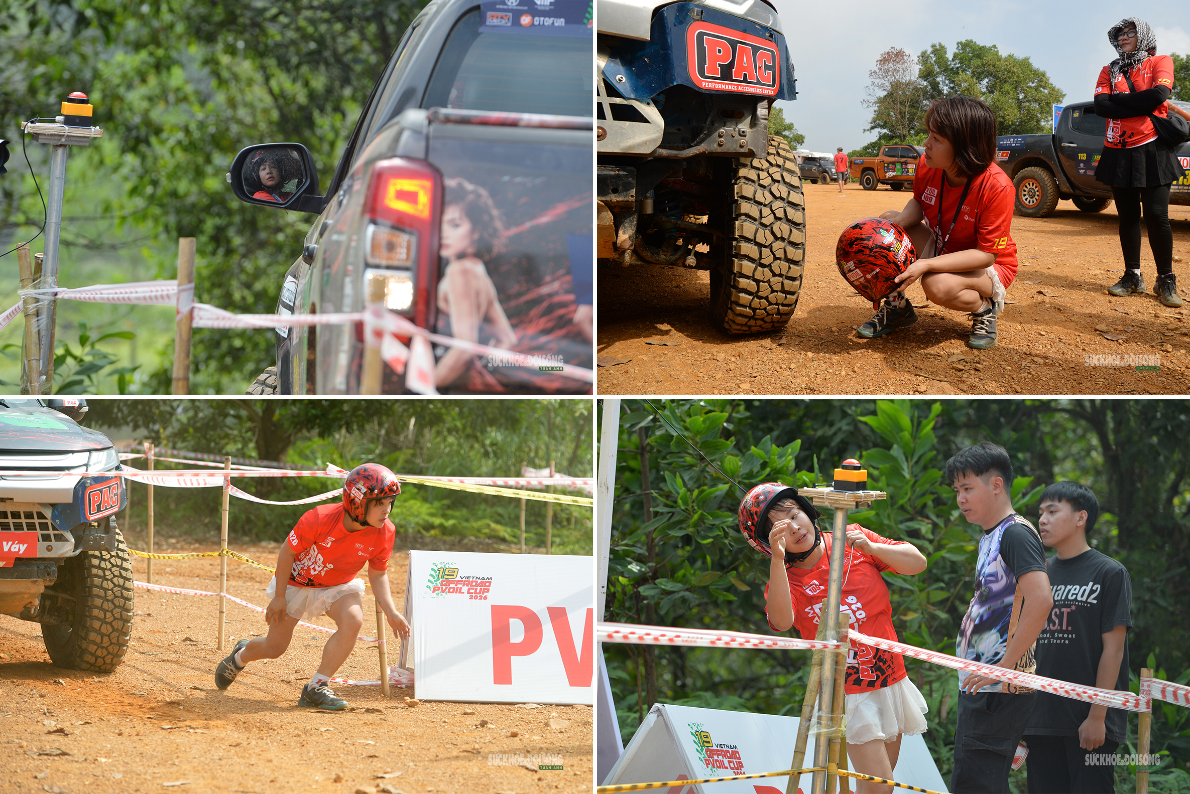 Những 'bóng hồng' chinh phục đường đua offroad tại Đồng Mô- Ảnh 6.