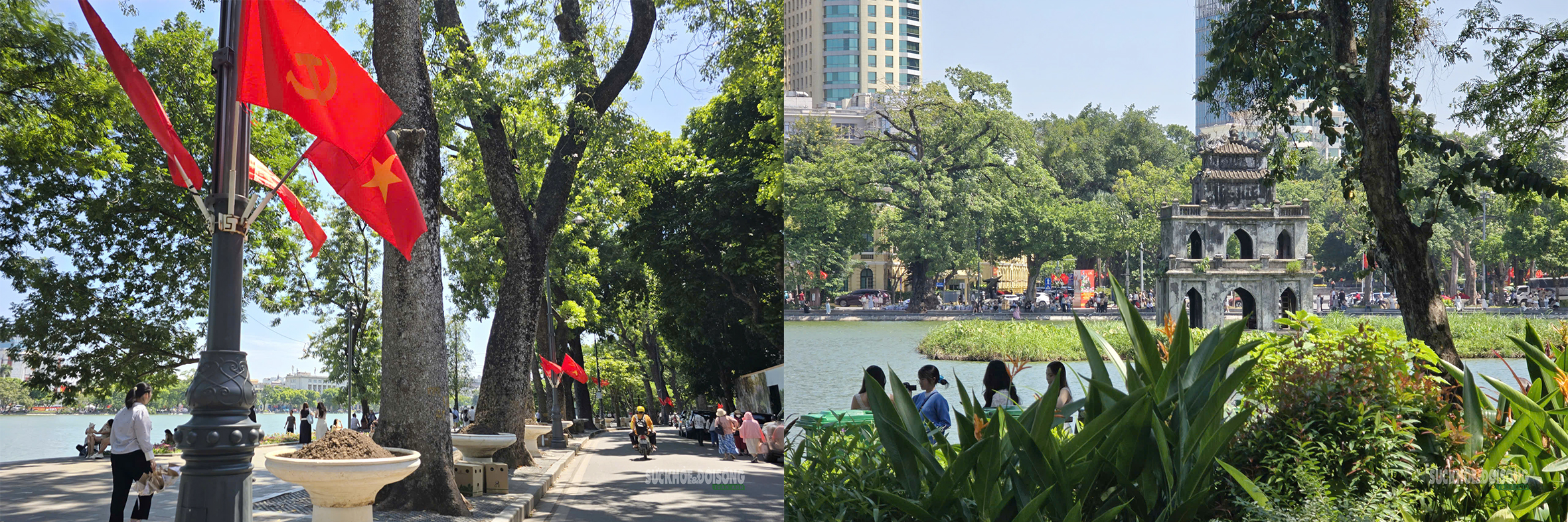 Hà Nội rực sắc đỏ hướng về ngày Giải phóng Thủ đô 10/10- Ảnh 5.