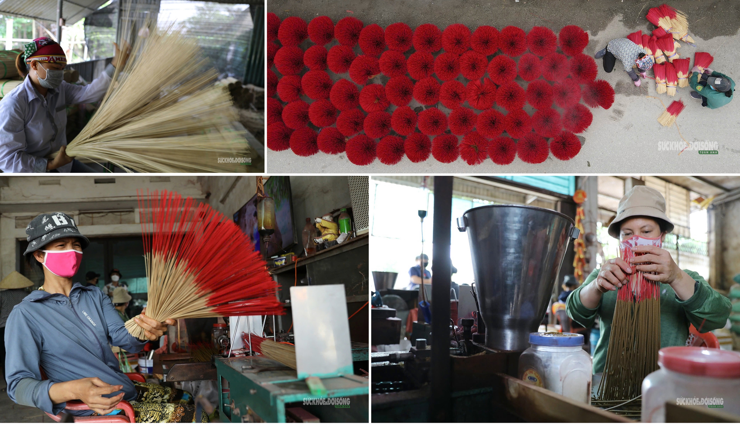 Sắc Tết rực rỡ tại làng hương Quảng Phú Cầu- Ảnh 2.