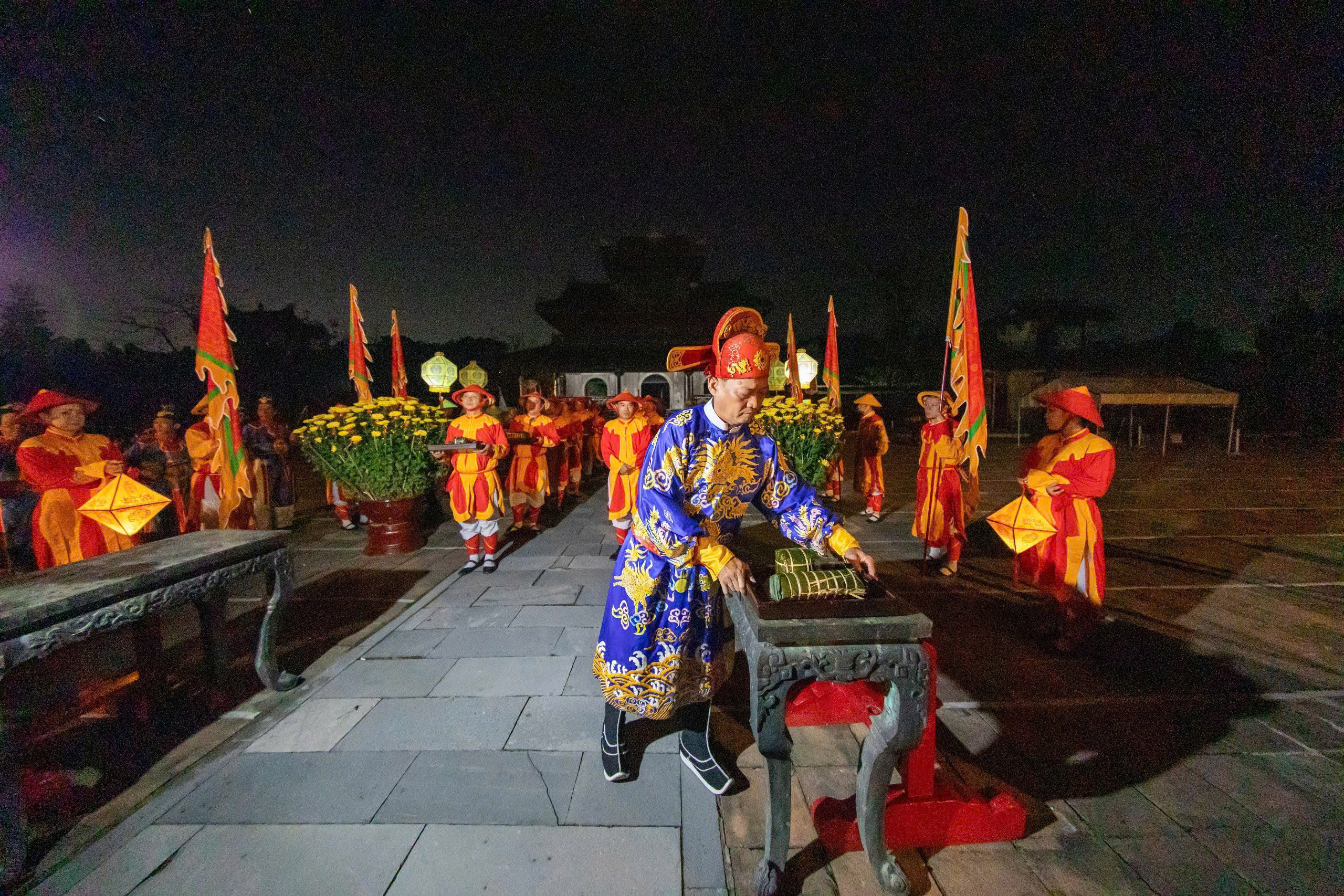 'Tết Hoàng cung' gợi nhớ hương sắc Tết cổ truyền - Ảnh 3.