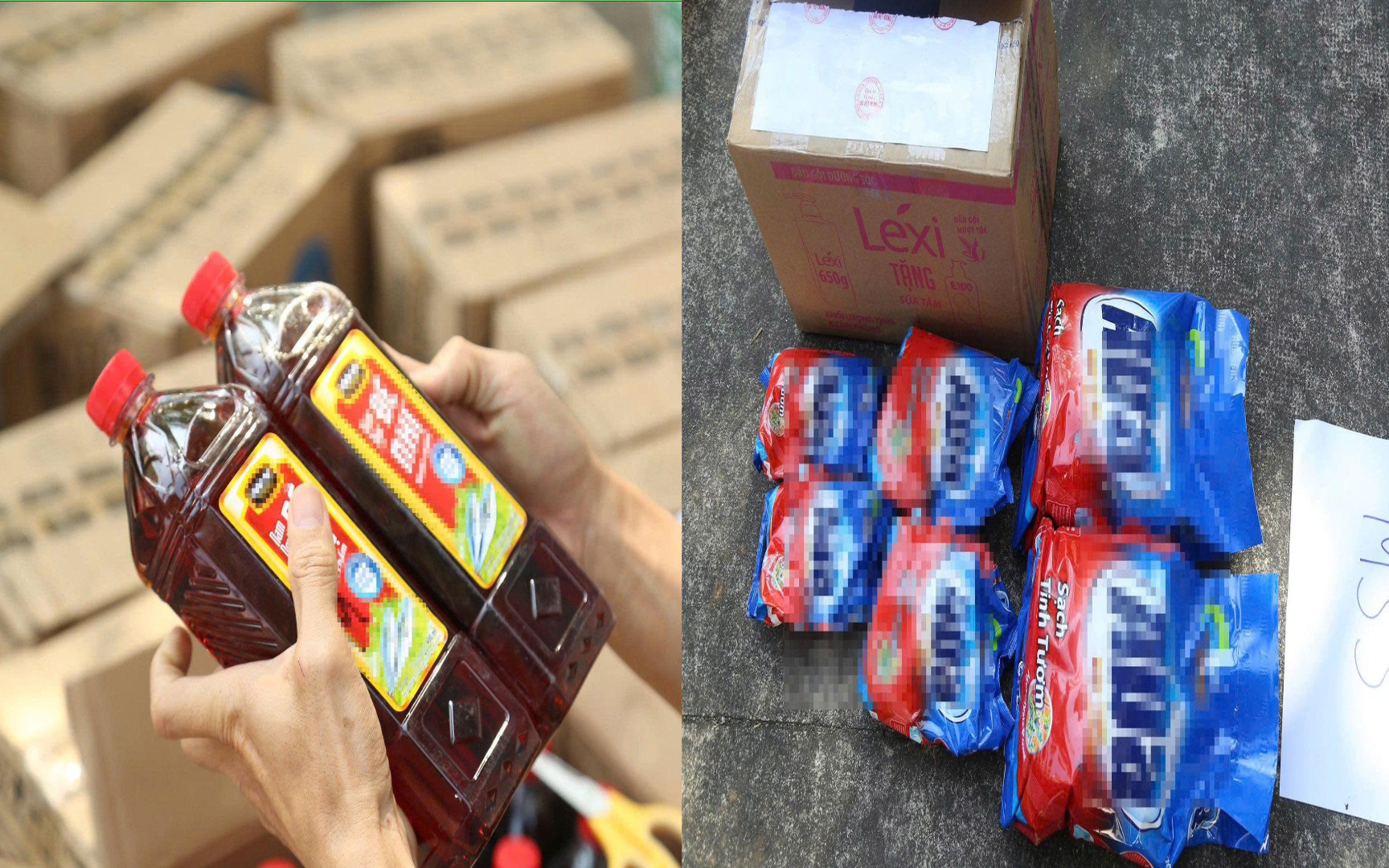 Thu giữ gần 6 tấn thực phẩm không rõ nguồn gốc- Ảnh 2. TPHCM: Triệt xóa đường dây sản xuất, buôn bán thực phẩm giả các nhãn hiệu nổi tiếng