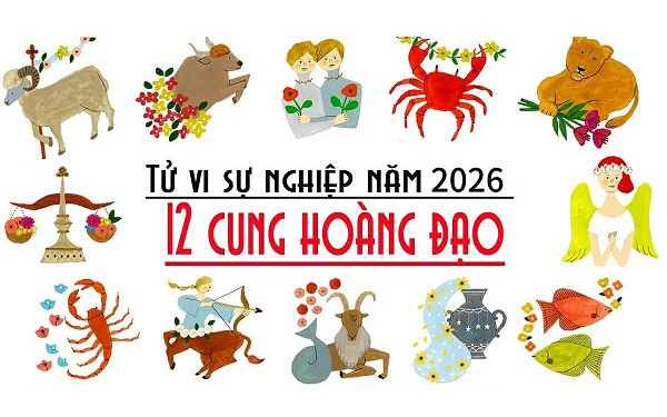 Dự đoán tử vi 12 cung hoàng đạo năm 2026 - chi tiết 12 chòm sao năm Bính Ngọ