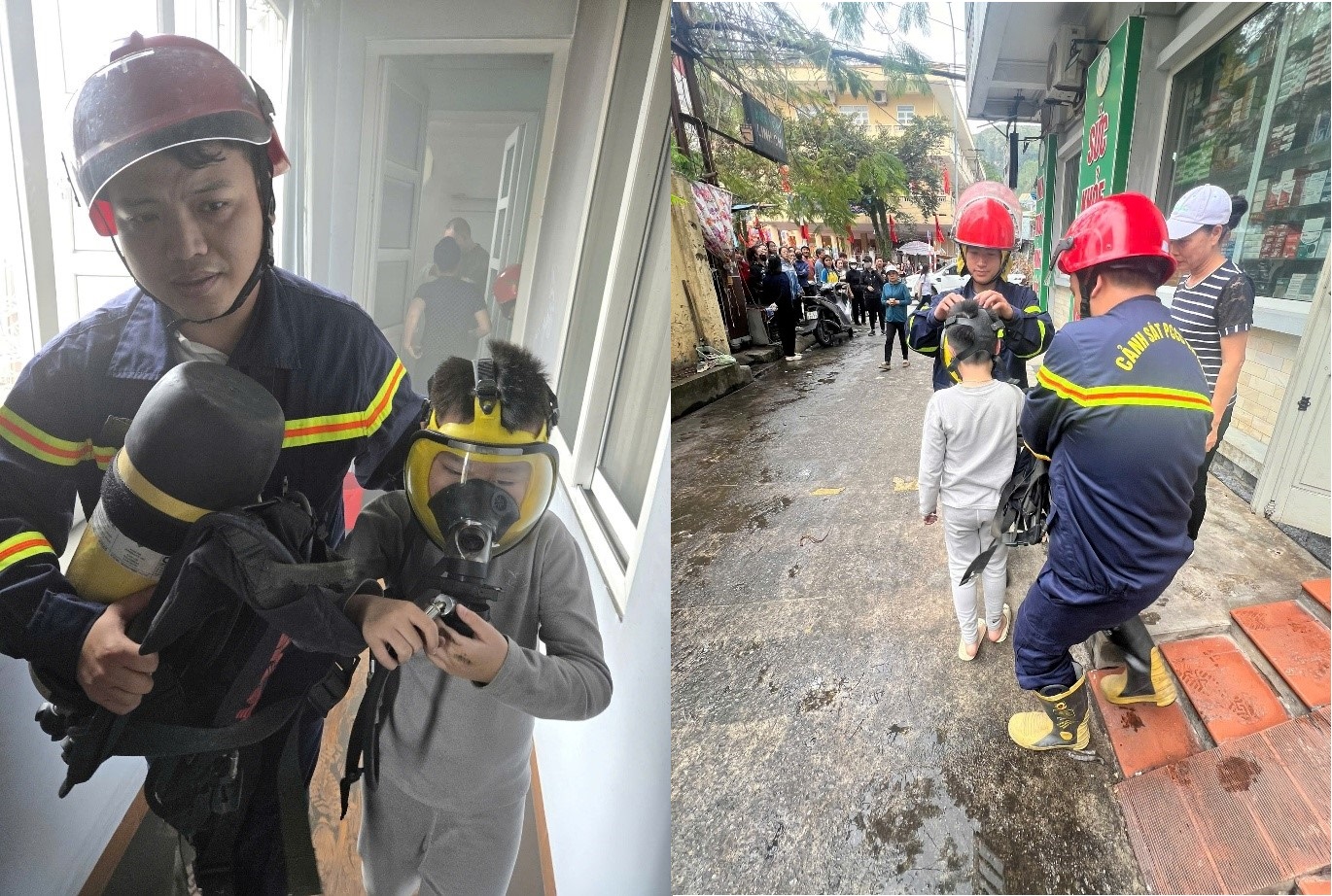 Công an giải cứu 3 người mắc kẹt trong ngôi nhà cháy- Ảnh 1. Công an giải cứu 3 người mắc kẹt trong ngôi nhà cháy- Ảnh 1.