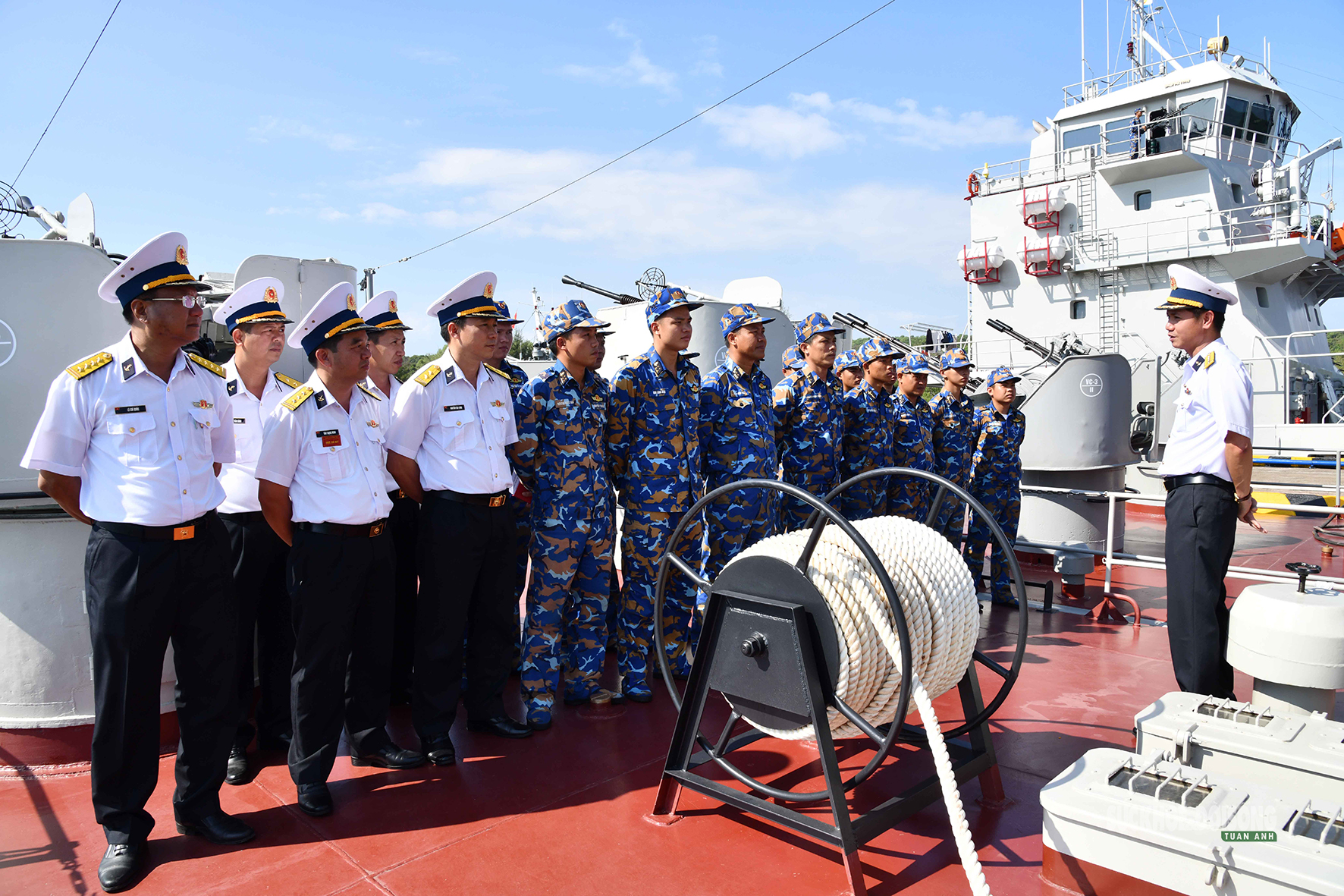 Vùng 5 Hải quân chủ động thế trận, bảo đảm an toàn dịp Tết Bính Ngọ 2026- Ảnh 5. Vùng 5 Hải quân chủ động thế trận, bảo đảm an toàn dịp Tết Bính Ngọ 2026- Ảnh 5.