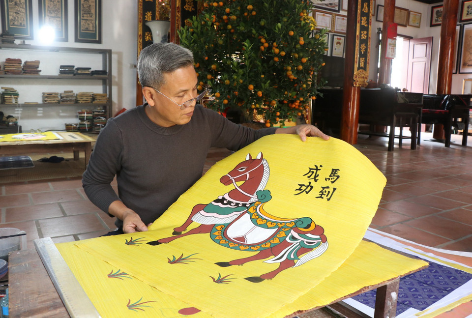 Hình tượng con ngựa trên tranh dân gian Đông Hồ- Ảnh 6.