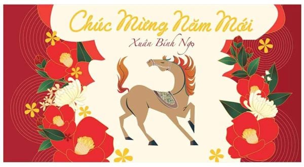 Những mẫu thiệp chúc Tết Bính Ngọ 2026 đẹp nhất- Ảnh 3. Những mẫu thiệp chúc Tết Bính Ngọ 2026 đẹp nhất- Ảnh 3.