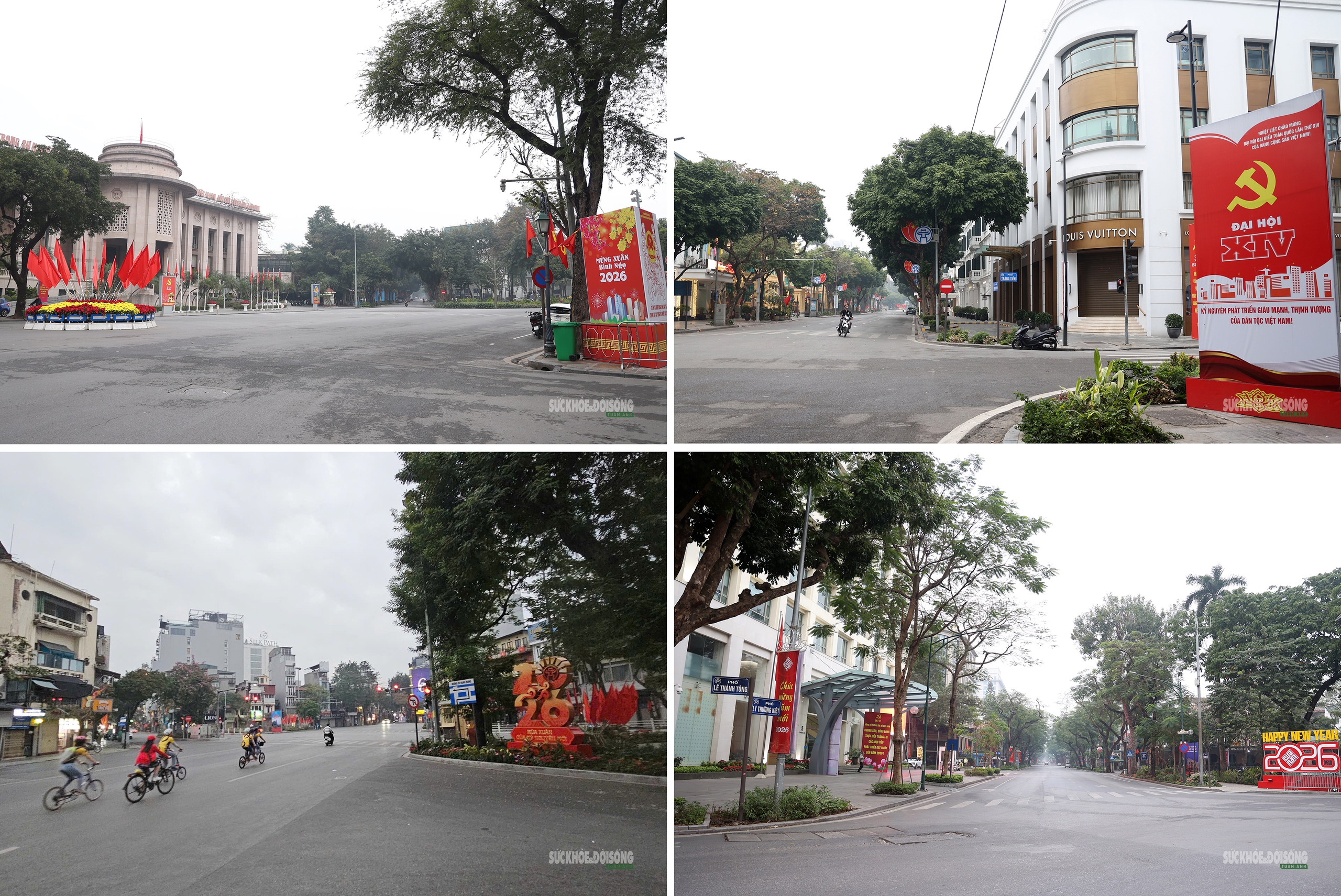 Hà Nội mùng 1 Tết: Bình yên trong nhịp thở đầu Xuân- Ảnh 2. Hà Nội mùng 1 Tết: Bình yên trong nhịp thở đầu Xuân- Ảnh 2.