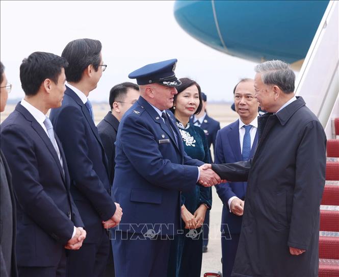 Tổng Bí thư đến Washington D.C, bắt đầu tham dự cuộc họp khai mạc Hội đồng Hòa bình về Gaza- Ảnh 4.