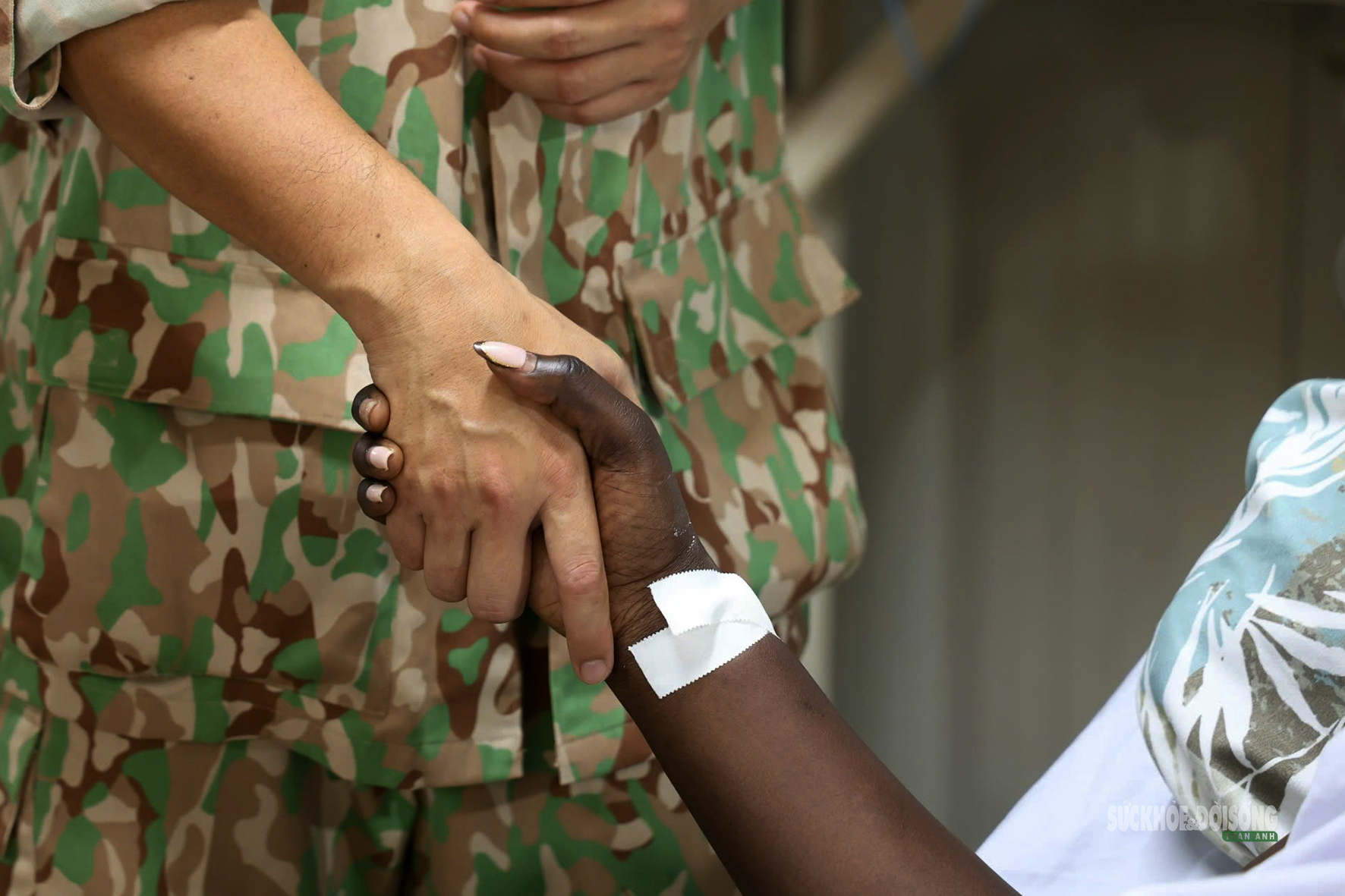 Theo chân những bác sĩ Mũ nồi xanh Việt Nam 'ăn Tết' ở Bentiu- Ảnh 4.