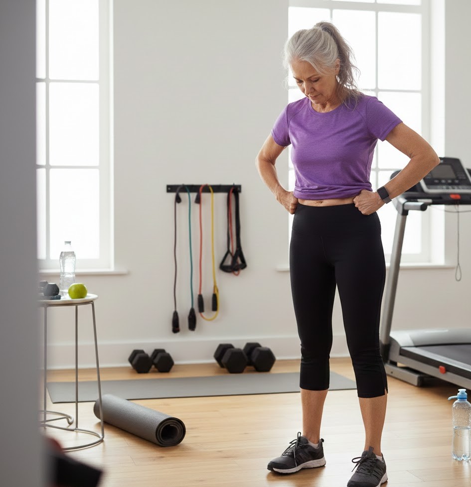 Không cần ăn kiêng khắt khe dịp Tết, bài tập đơn giản giúp giảm mỡ bụng sau tuổi 60 - Ảnh 2.