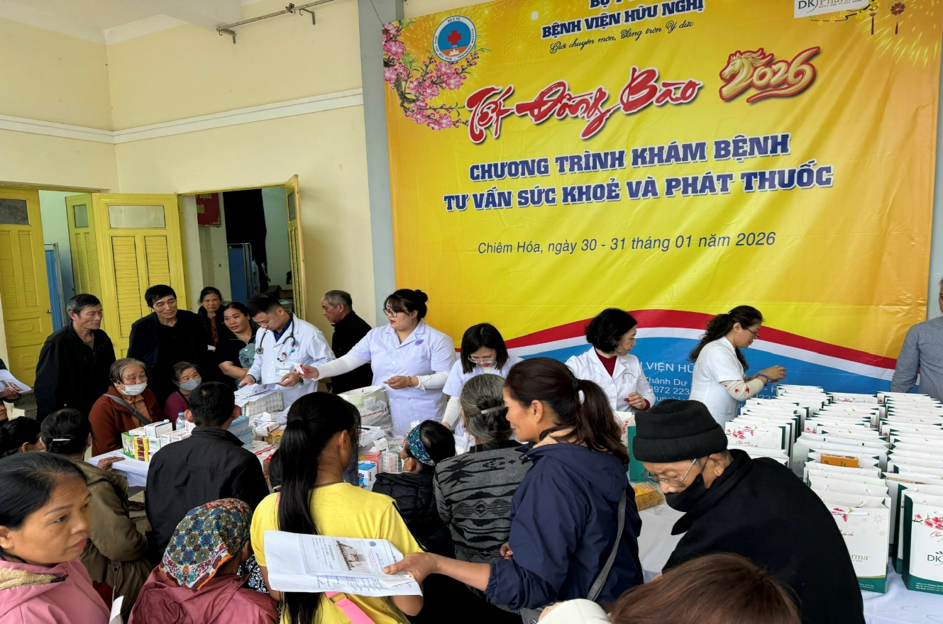 Lan tỏa yêu thương với 'Tết đồng bào 2026' tại xã Chiêm Hóa, tỉnh Tuyên Quang- Ảnh 3.