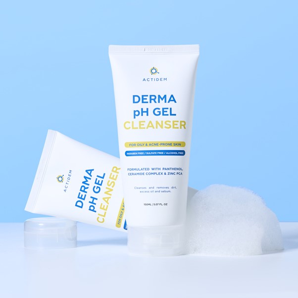 Bật mí hệ làm sạch dịu nhẹ có trong Gel rửa mặt Actidem Derma pH Gel Cleanser- Ảnh 3.