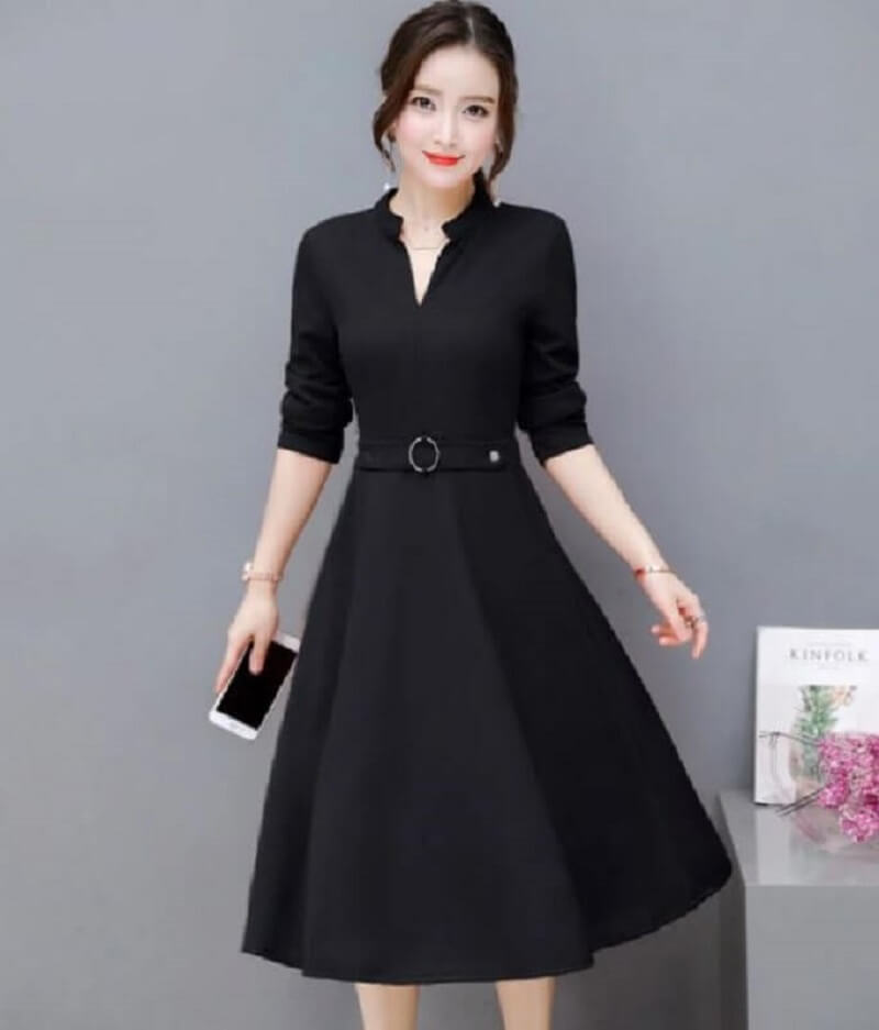 Thời trang thu nhỏ vòng eo cho người béo- Ảnh 1.