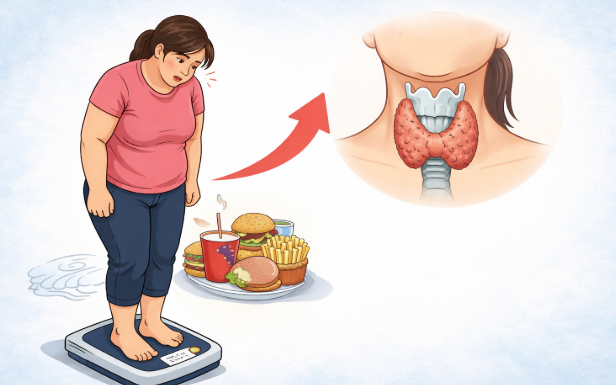 Ăn ít nhưng vẫn tăng cân, nguyên nhân do đâu?