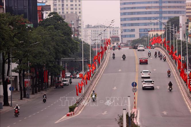 Giao thông Thủ đô Hà Nội thông thoáng trong ngày mùng 5 Tết- Ảnh 7. Giao thông Thủ đô Hà Nội thông thoáng trong ngày mùng 5 Tết- Ảnh 7.