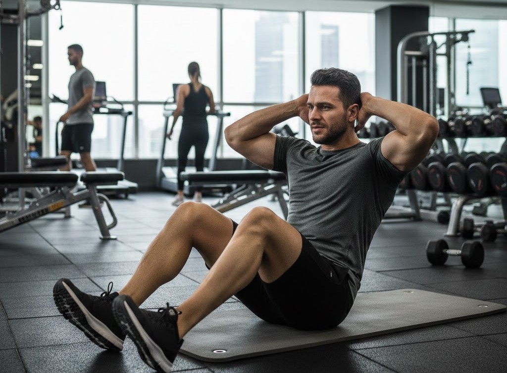 Bài tập giúp tăng cơ bụng hiệu quả hơn gập bụng- Ảnh 2.