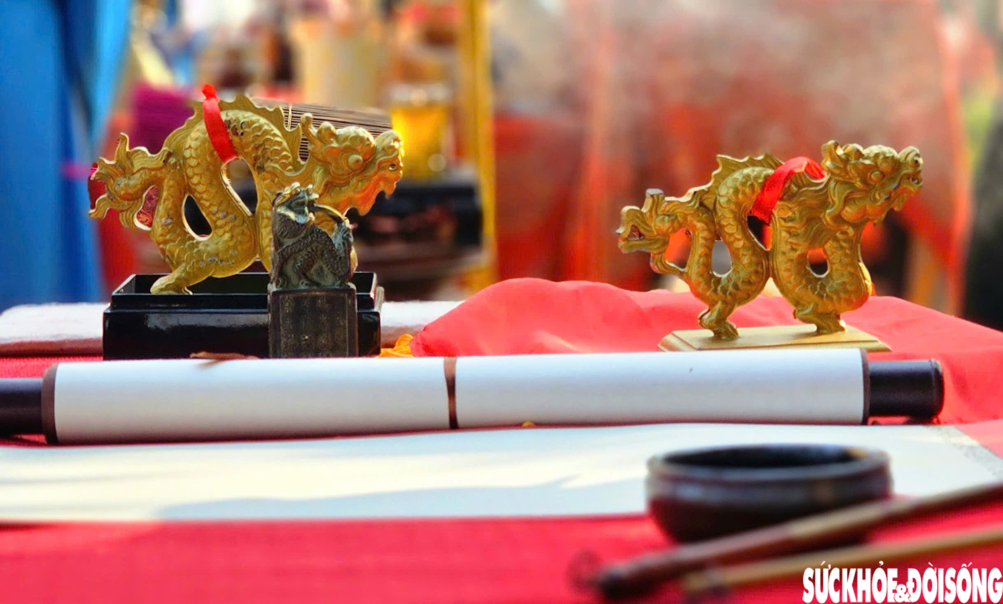 Khai ấn tân niên trong Hoàng cung Huế, du khách hào hứng khi được tặng chữ- Ảnh 9.