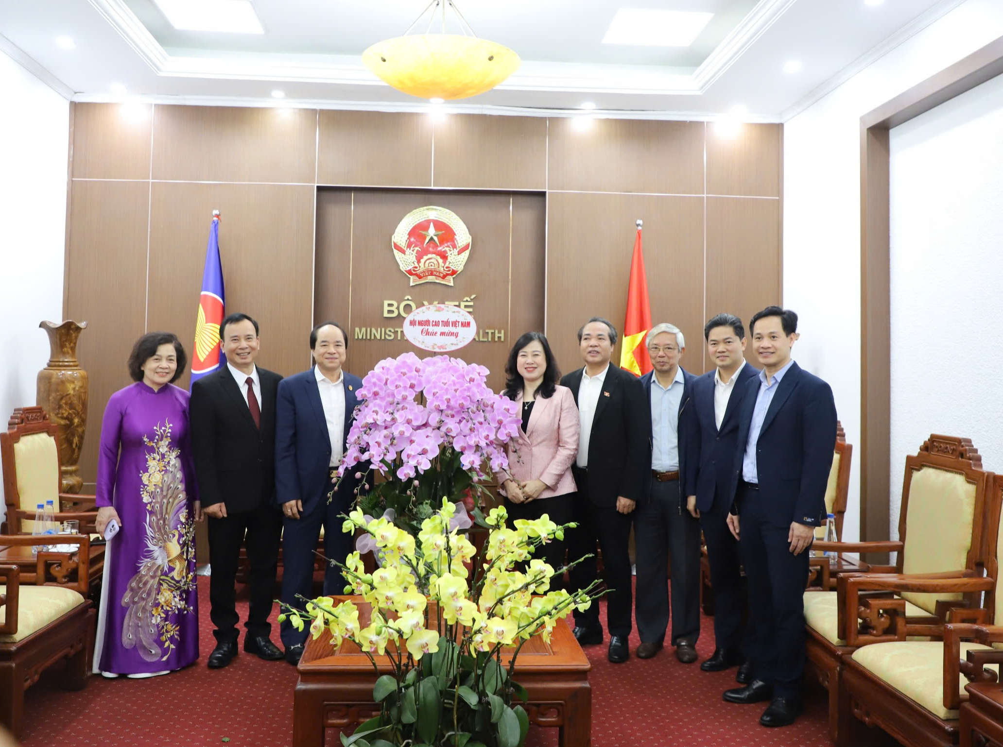 Nhiều Bộ, Ngành, Hội, đoàn thể chúc mừng Bộ Y tế dịp kỷ niệm Ngày Thầy thuốc Việt Nam- Ảnh 3. Nhiều Bộ, Ngành, Hội, đoàn thể chúc mừng Bộ Y tế dịp kỷ niệm Ngày Thầy thuốc Việt Nam- Ảnh 3.