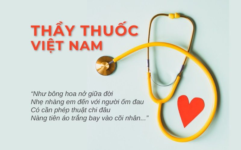 Lời chúc ngày Thầy thuốc Việt Nam 27/2 tặng vợ chồng làm Y tế