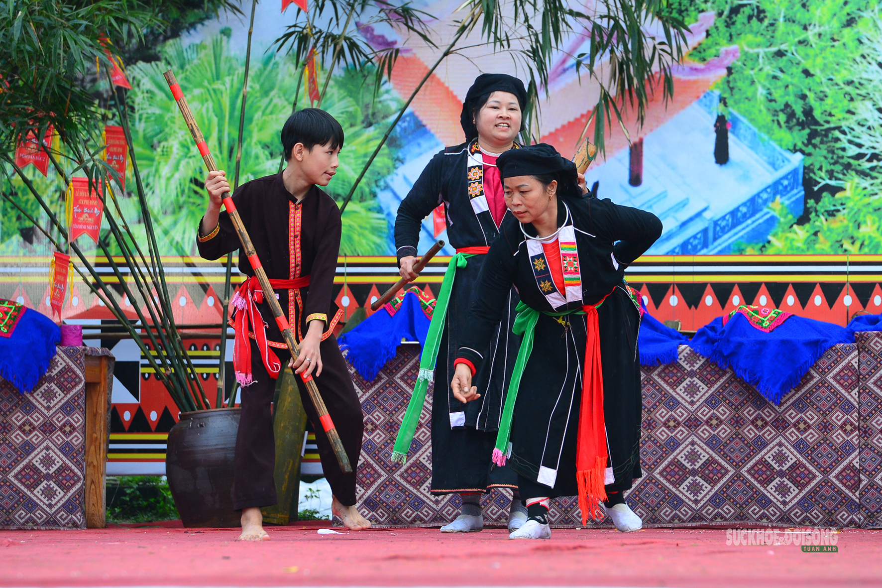 Múa Tắc Xình - 'nhịp đập' của người Sán Chay- Ảnh 6.