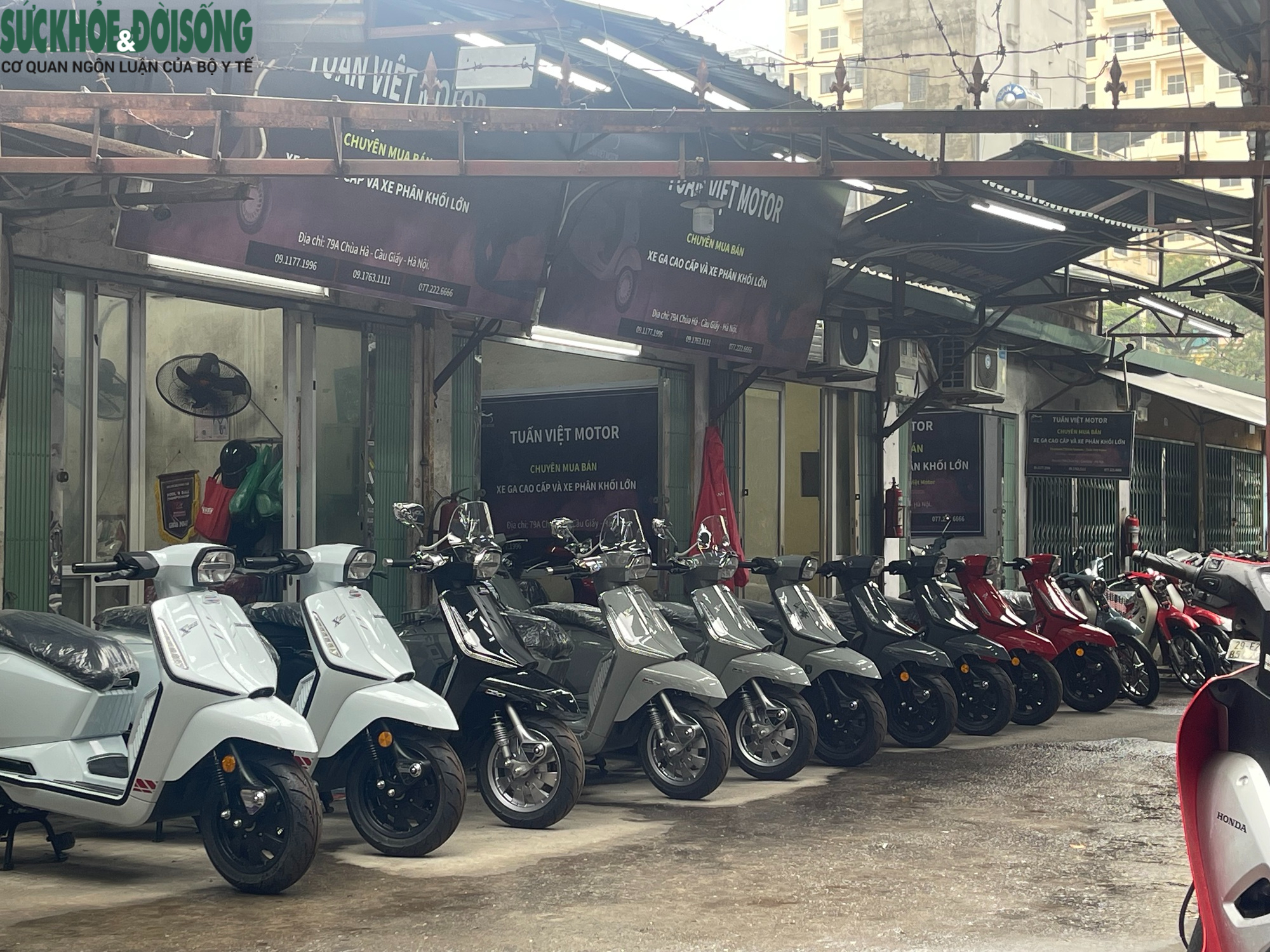 Chợ xe máy cũ chùa Hà đìu hiu đầu năm: Hàng trăm xe xếp kín, vắng bóng khách mua- Ảnh 5. Chợ xe máy cũ chùa Hà đìu hiu đầu năm: Hàng trăm xe xếp kín, vắng bóng khách mua- Ảnh 5.