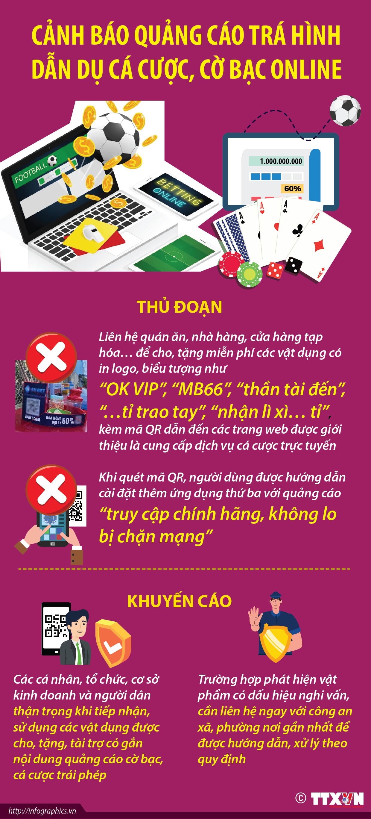 Cảnh báo quảng cáo trá hình dẫn dụ cá cược, cờ bạc online- Ảnh 1.