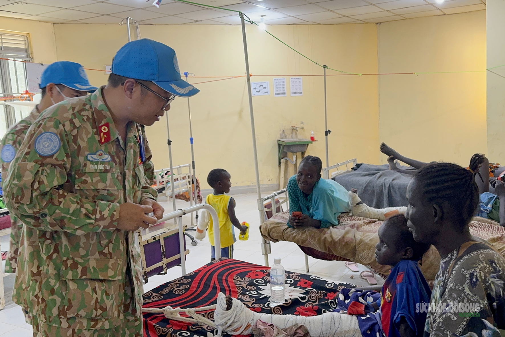 Quân y Việt Nam giữa tuyến đầu Bentiu lan tỏa y đức Ngày 27/2- Ảnh 2.