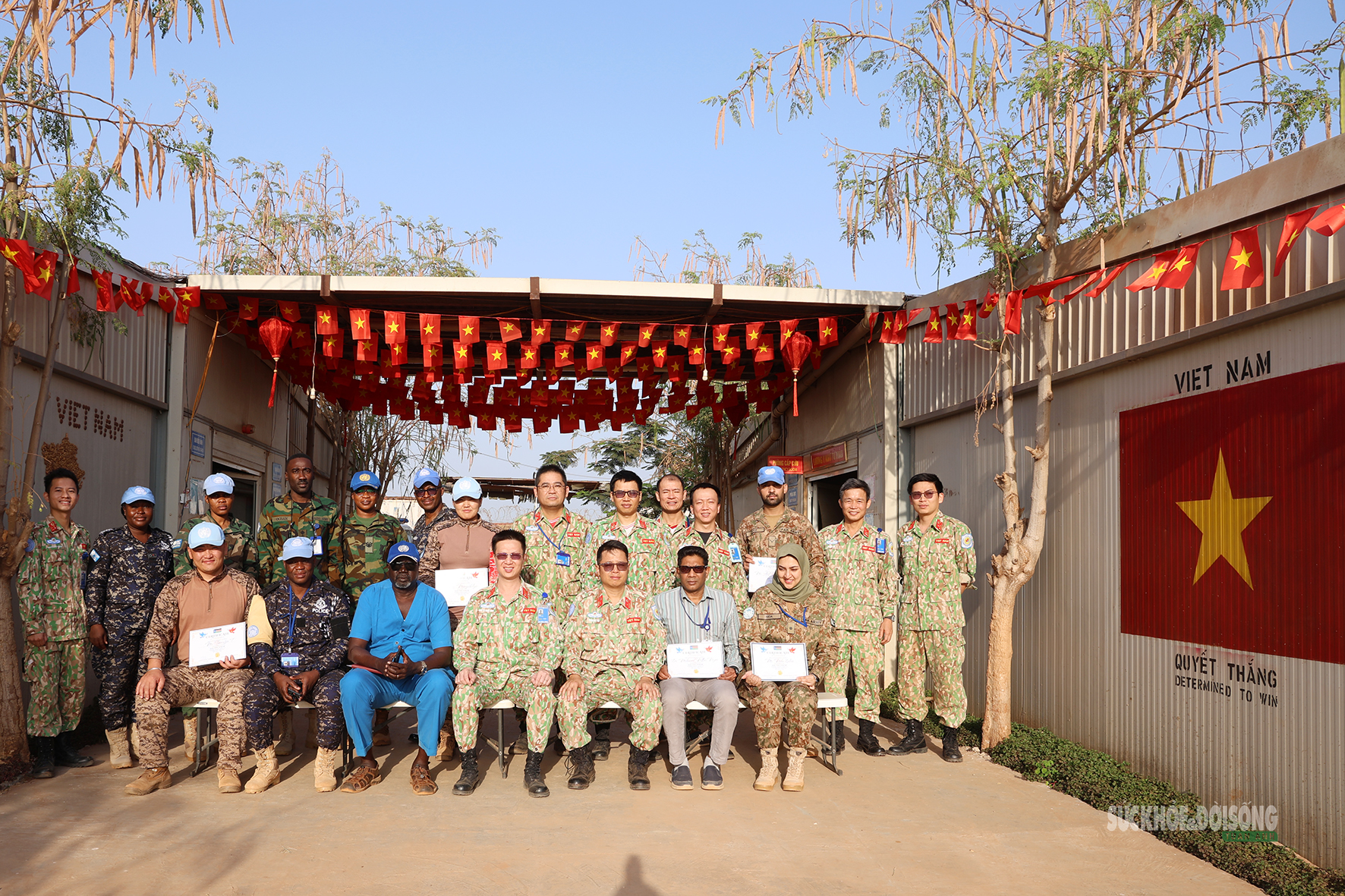 Quân y Việt Nam giữa tuyến đầu Bentiu lan tỏa y đức Ngày 27/2- Ảnh 4.