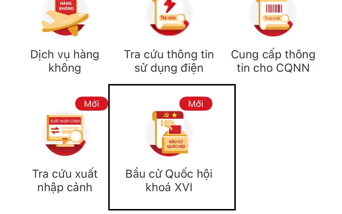 Chỉ vài bước trên VNeID, cử tri có thể đăng ký thay đổi nơi bỏ phiếu