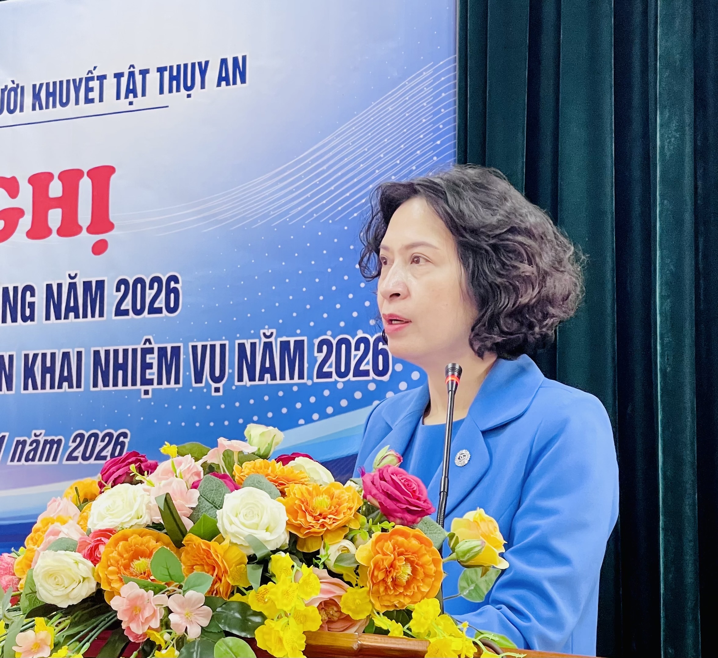 Thứ trưởng Bộ Y tế thăm, chúc Tết tại Trung tâm Phục hồi chức năng người khuyết tật Thụy An- Ảnh 3.