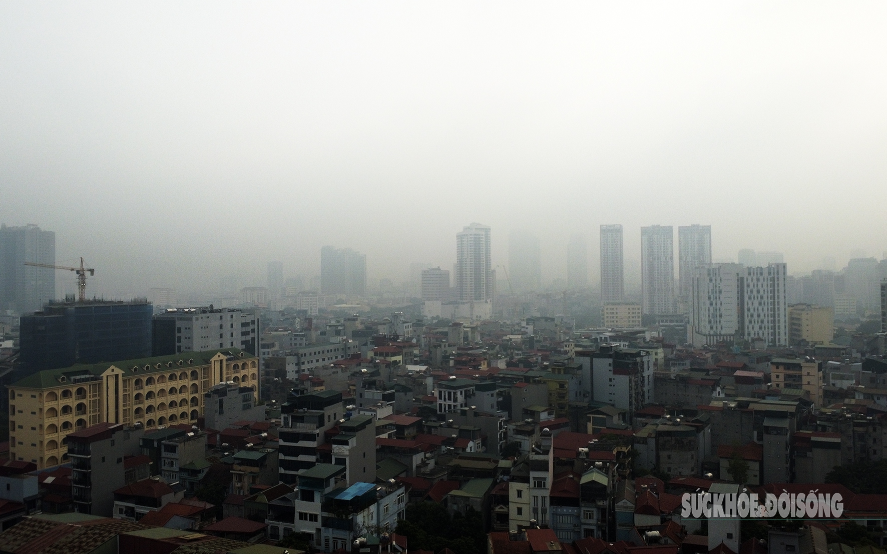  Sáng nay Hà Nội ô nhiễm không khí nghiêm trọng