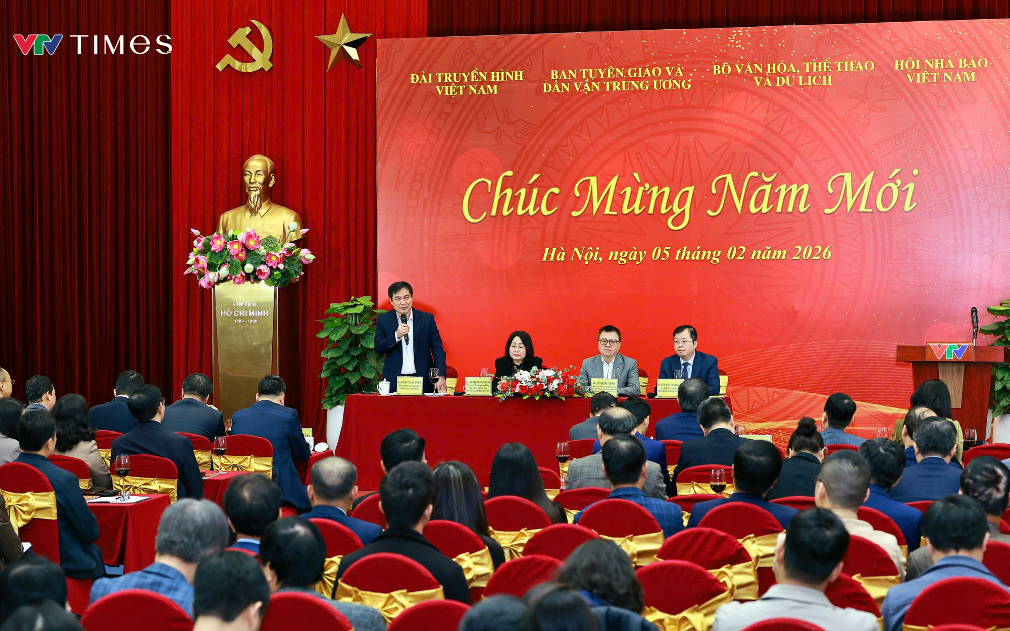 Quang cảnh Hội nghị giao ban báo chí cuối năm. Ảnh: Hải Hưng