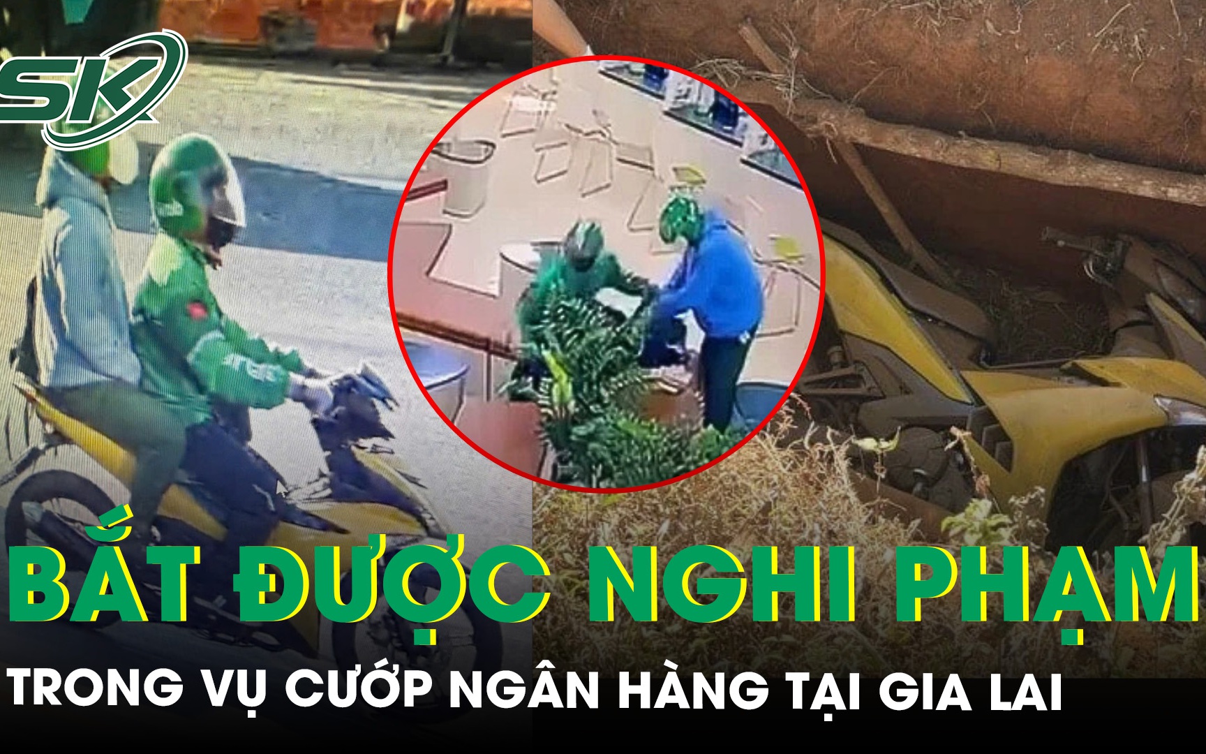 Nóng: Đã bắt được nghi phạm trong vụ cướp ngân hàng Vietcombank tại Gia Lai