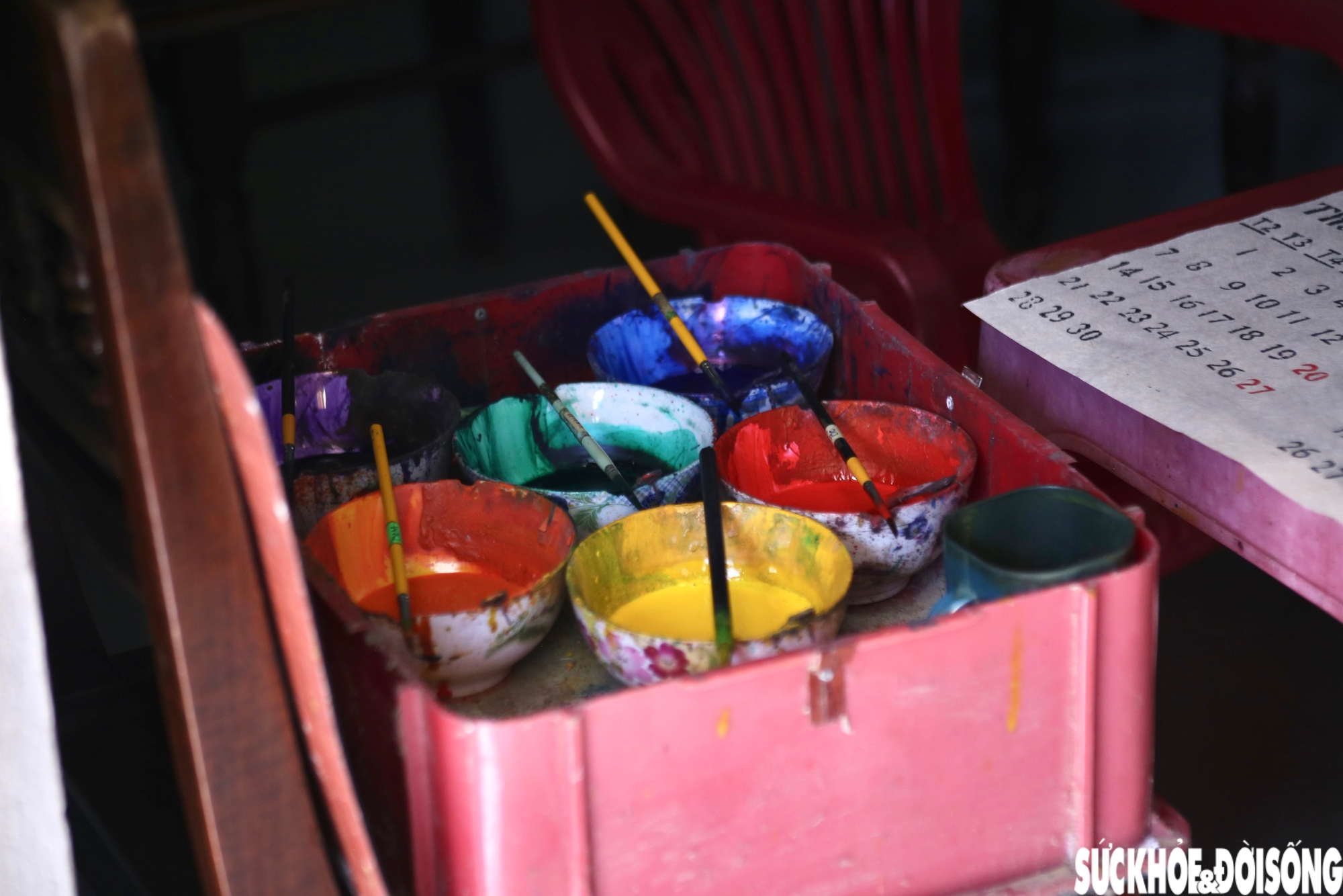 Khám phá tranh dân gian làng Sình xứ Huế- Ảnh 5. Khám phá tranh dân gian làng Sình xứ Huế- Ảnh 5.