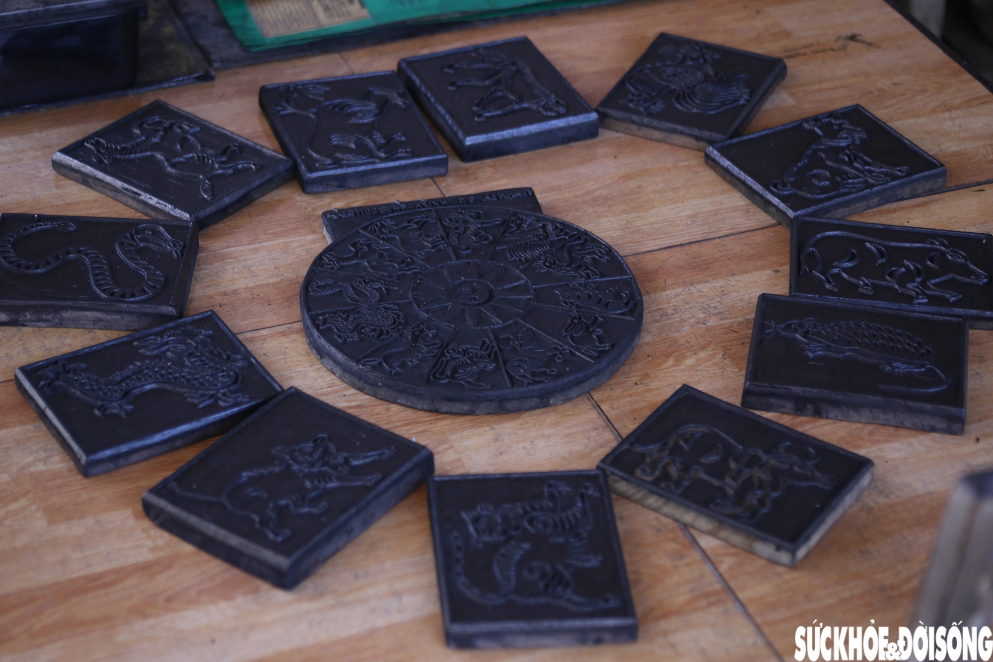 Khám phá tranh dân gian làng Sình xứ Huế- Ảnh 6. Khám phá tranh dân gian làng Sình xứ Huế- Ảnh 6.