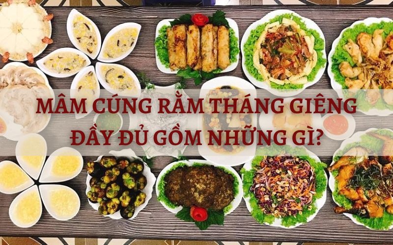 Vì sao 'Lễ Phật quanh năm không bằng Rằm tháng Giêng'?- Ảnh 4. Mâm cúng Rằm tháng Giêng gồm những gì? Nên cúng trong nhà hay ngoài trời?