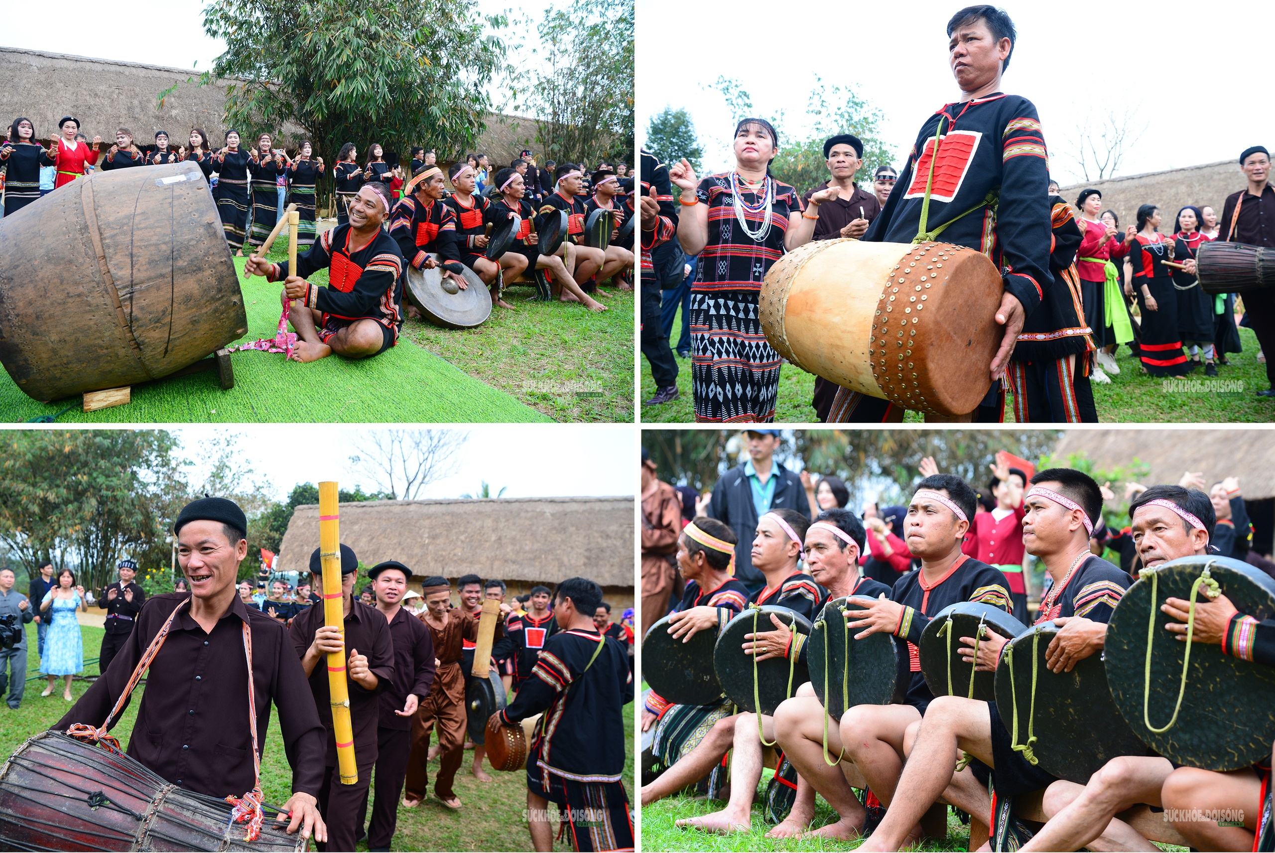 Nghi lễ cầu mùa Tây Nguyên tái hiện giữa không gian hội xuân- Ảnh 7. Nghi lễ cầu mùa Tây Nguyên tái hiện giữa không gian hội xuân- Ảnh 7.