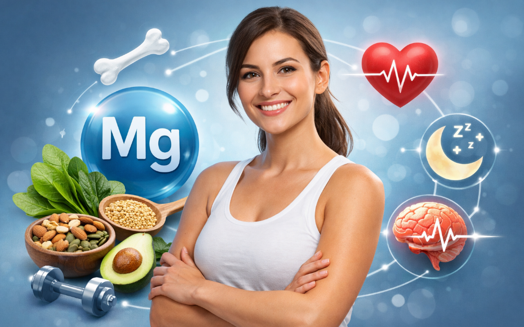 Tác dụng của magie với phụ nữ